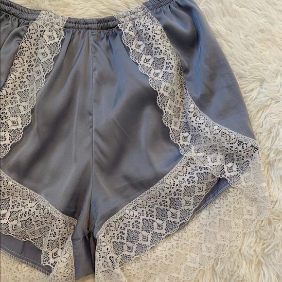 Satin Lace Shorts - Picture 3 of 4
